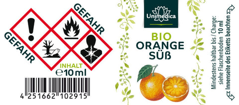 Orange Douce Bio - Huile Essentielle Naturelle - 10 ml