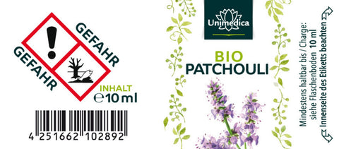 Patchouli Bio - Huile Essentielle - 10 ml