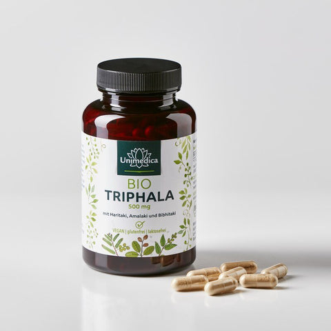 Triphala biologico - 500 mg - 180 Capsule