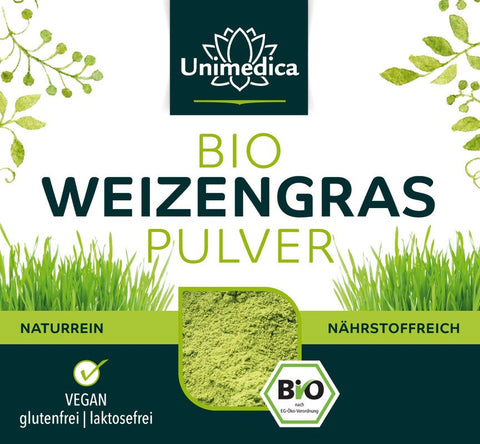 Bio Weizengras Pulver - naturrein - 500g