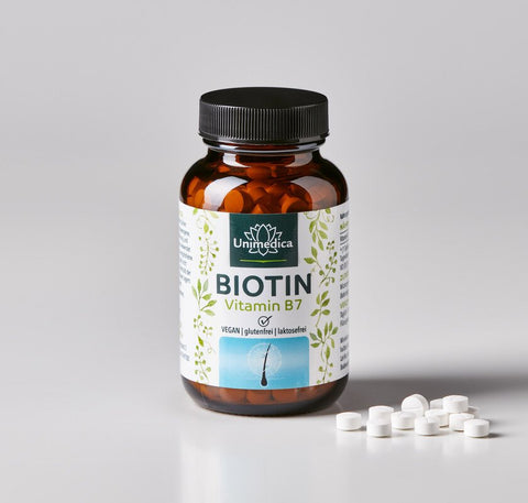 Biotin - Vitamin B7 - 365 Tabletten