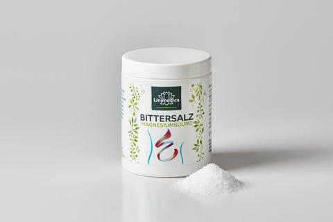 Bittersalz Magnesiumsulfat - 325 mg reines Magnesium pro Tagesdosis - 250 g Pulver