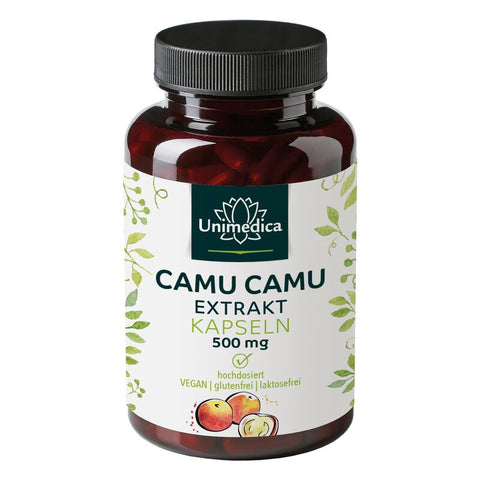 Camu Camu - 500 mg hochdosiert - 120 Kapseln