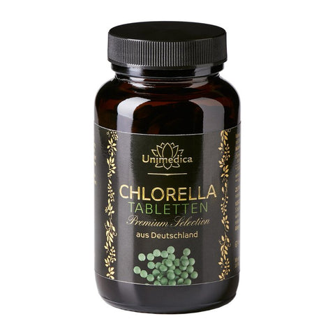 Chlorella Premium Selection - Tabletten - 3000 mg pro Tagesdosis - kultiviert in Deutschland