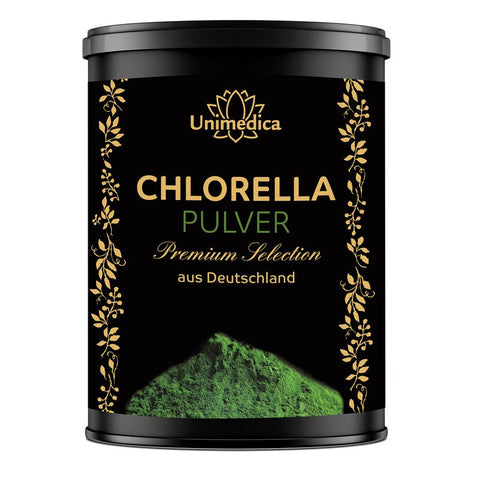 Chlorella Pulver Premium Selection - 350 g - kultiviert in Deutschland