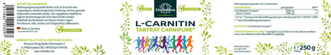 L-Carnitin Tartrat Carnipure® Pulver - 250 g