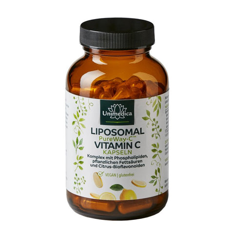 Liposomales Vitamin C - PureWay-C™ - 500 mg Vitamin C pro Tagesdosis - 100 Kapseln