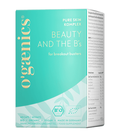 Beauty And The Bs - Bio Pure Skin Komplex - 60 Kapseln