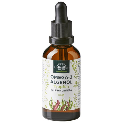 Omega 3 Algenöl Tropfen mit DHA & EPA - 50 ml