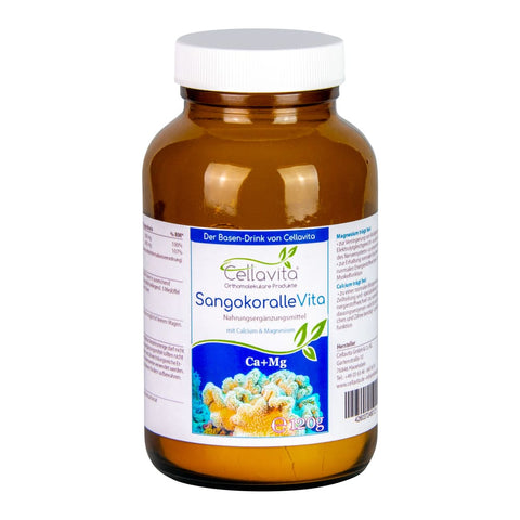 Corail Sango - apport mensuel de calcium + magnésium (SANGO) - 120 g en pot