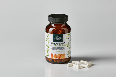 Vitamin C Ascorbylpalmitat - 200 mg Vitamin C pro Tagesdosis - 120 Kapseln