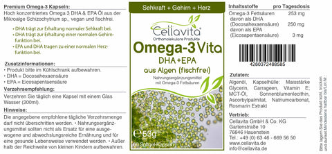 Omega-3 Vita DHA-EPA 60 Kapseln